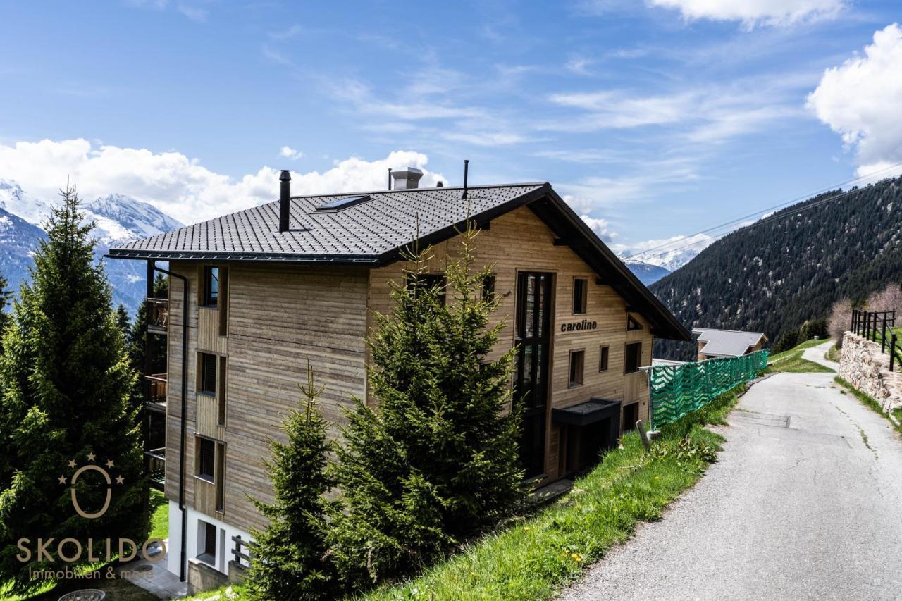 Haus Caroline, Riederalp Mitte Studio Exterior foto