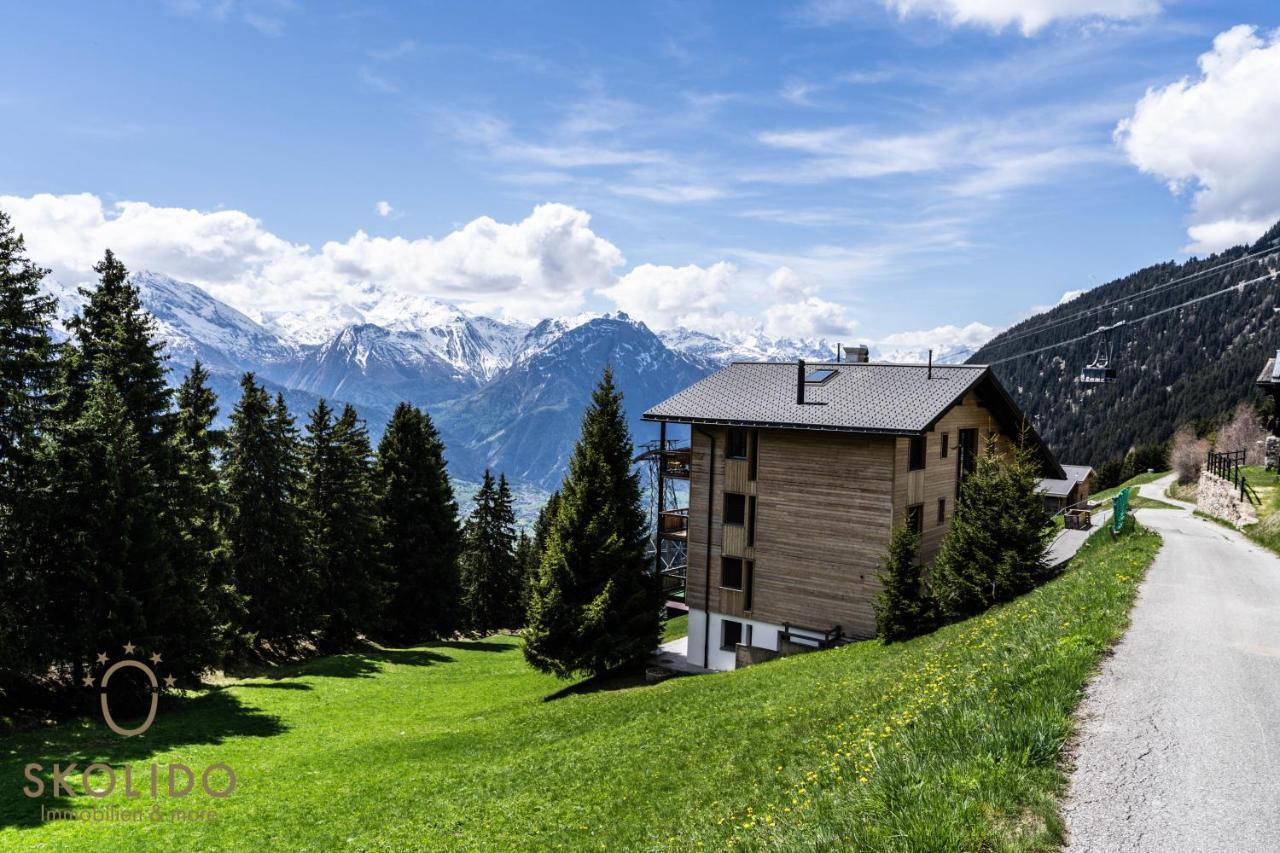 Haus Caroline, Riederalp Mitte Studio Exterior foto