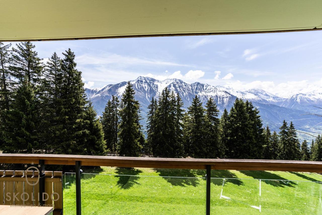 Haus Caroline, Riederalp Mitte Studio Exterior foto