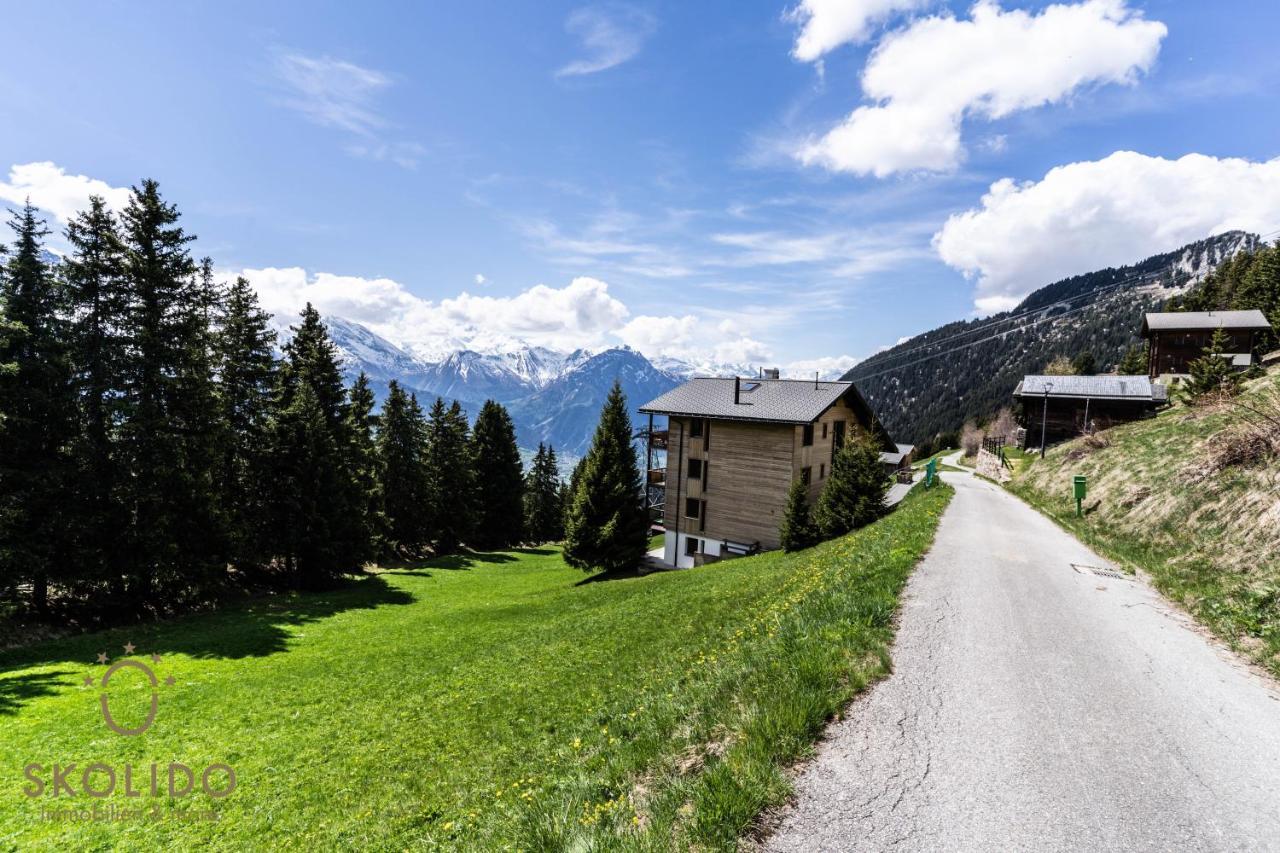Haus Caroline, Riederalp Mitte Studio Exterior foto