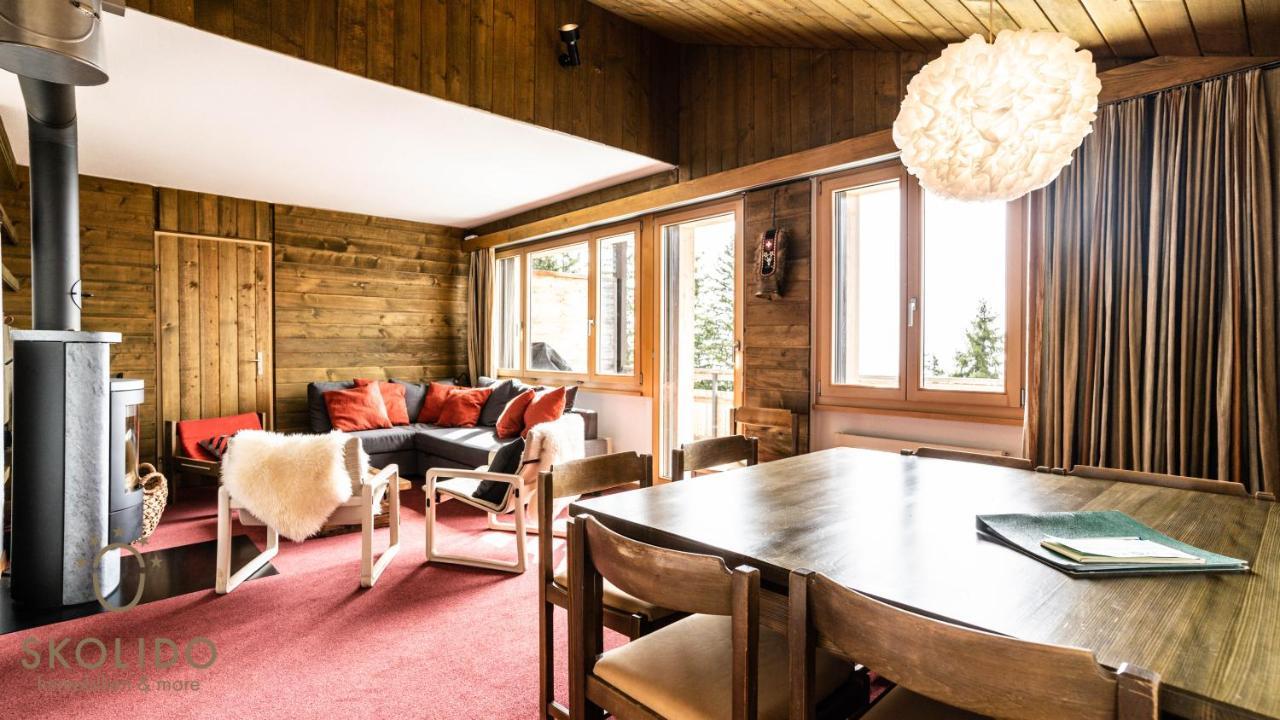 Haus Caroline, Riederalp Mitte Studio Exterior foto