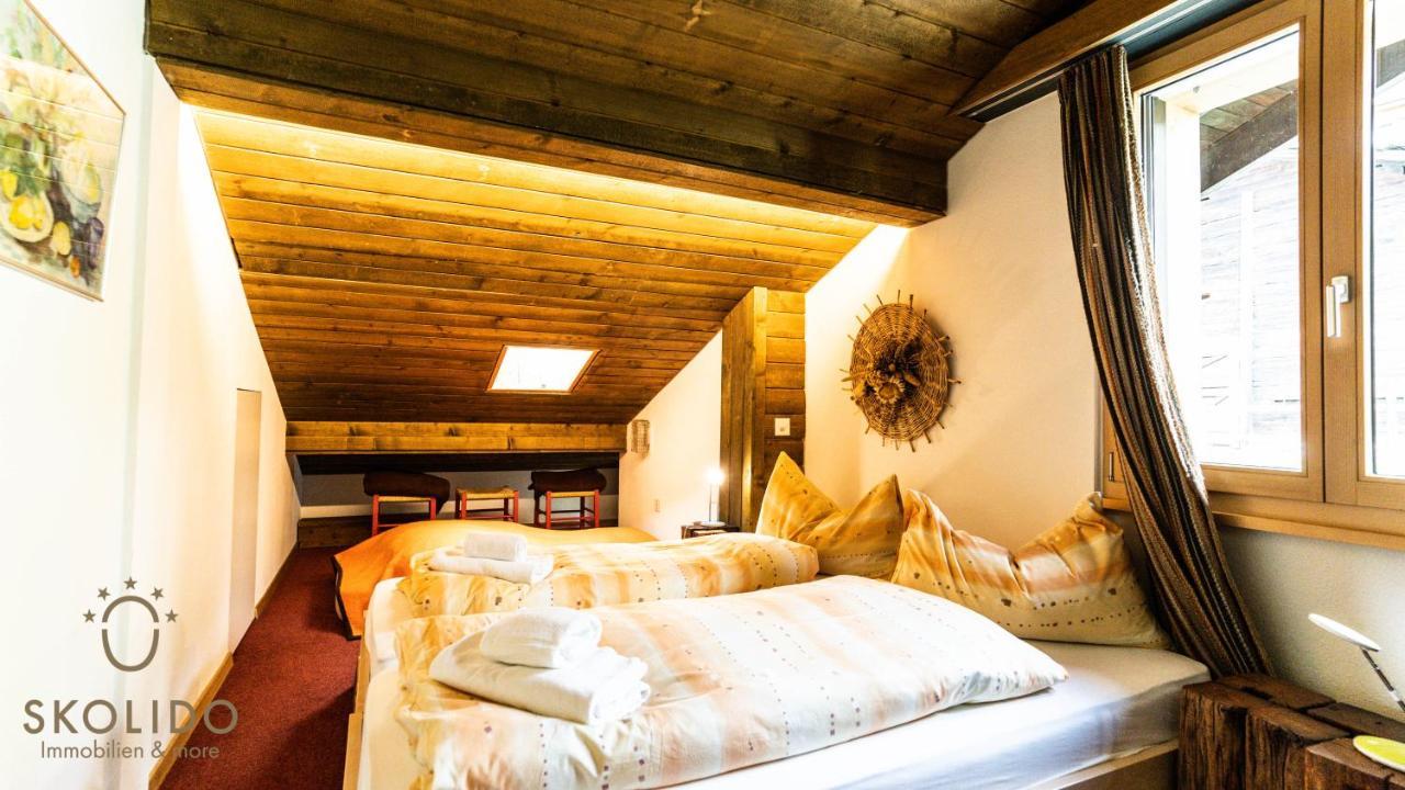 Haus Caroline, Riederalp Mitte Studio Exterior foto