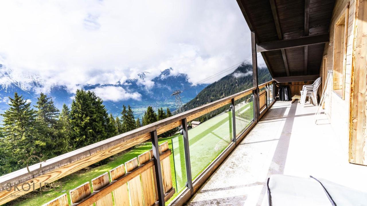 Haus Caroline, Riederalp Mitte Studio Exterior foto