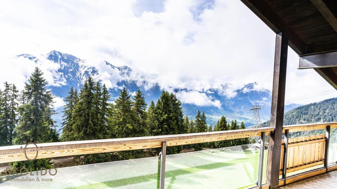 Haus Caroline, Riederalp Mitte Studio Exterior foto
