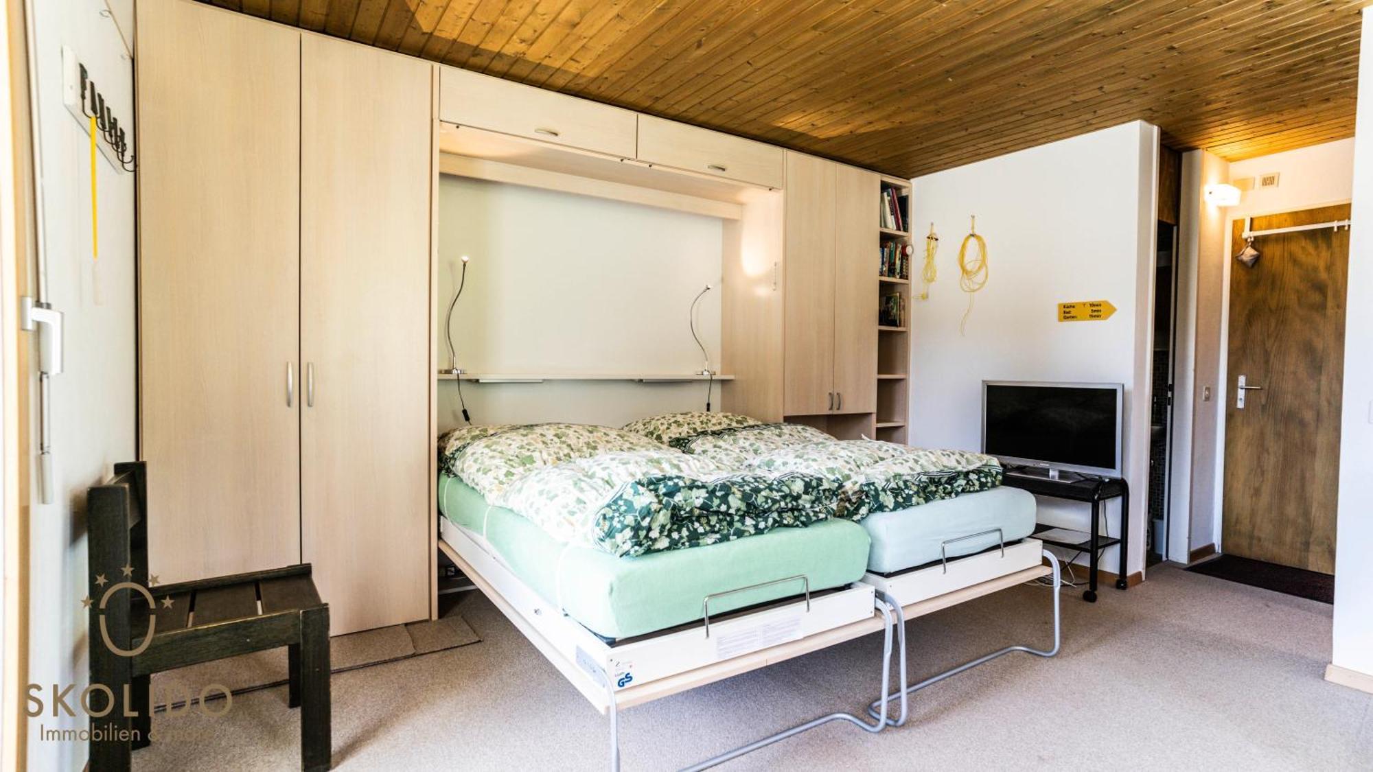 Haus Caroline, Riederalp Mitte Studio Exterior foto
