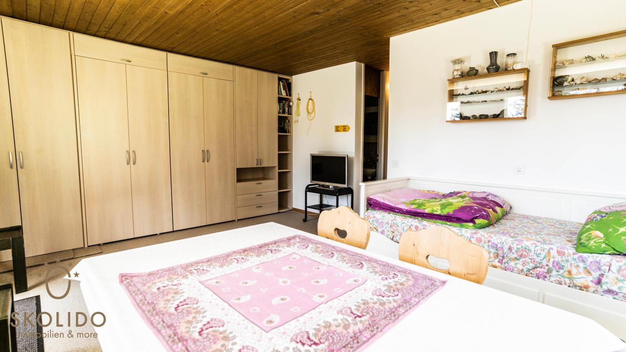 Haus Caroline, Riederalp Mitte Studio Exterior foto