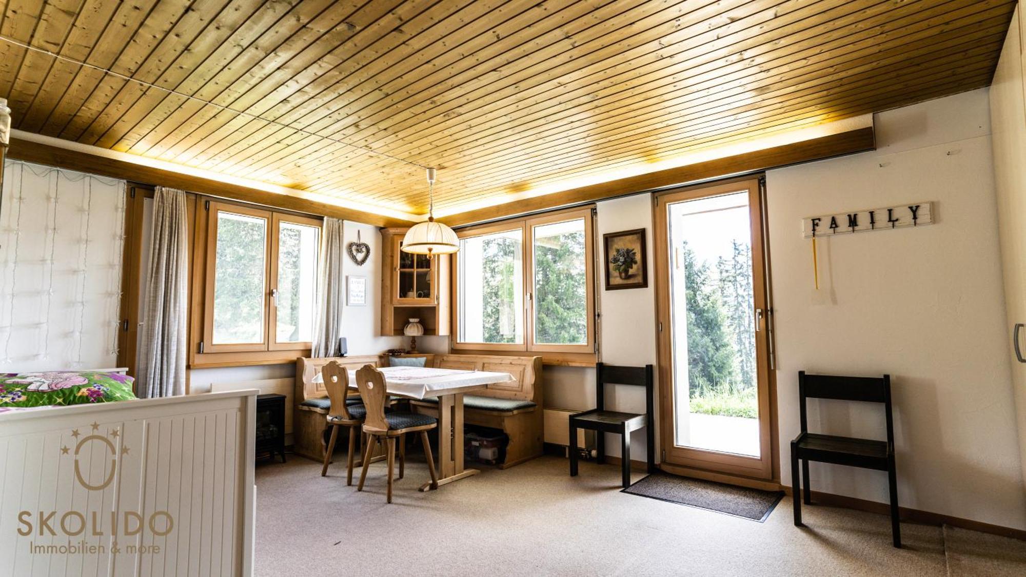 Haus Caroline, Riederalp Mitte Studio Exterior foto